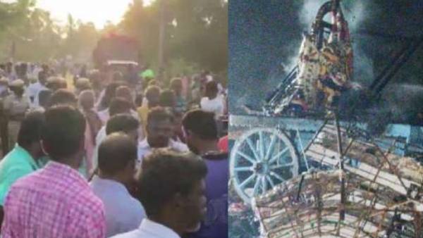 வயிற்றில் இறங்கிய சக்கரம் 