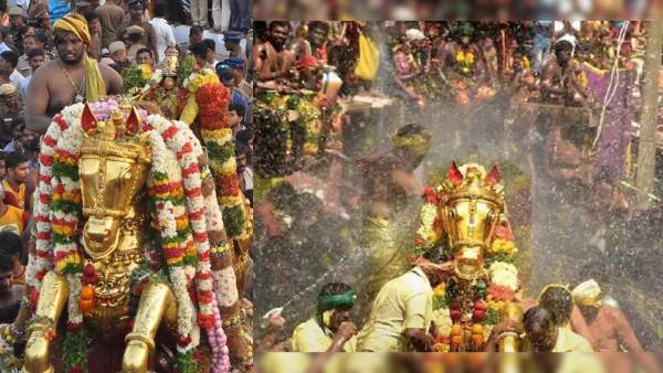 வைகையில் இறங்கும் அழகர் வைகையில் இறங்கும் அழகர்