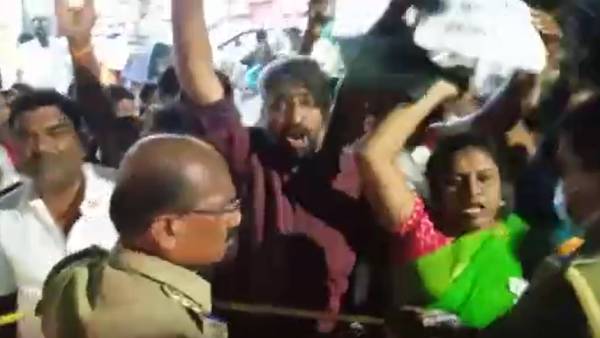 பாஜக - திமுக இடையே மோதல்