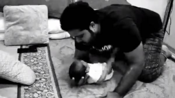 தாடியுடன் கொஞ்சும் சஞ்சீவ்