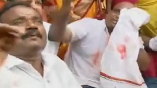 பாஜகவினரின் மண்டை உடைப்பு 