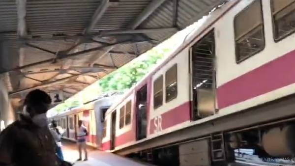 ரயில் மோதிய வேகம் 