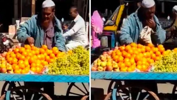 இஸ்லாமிய பழ வியபாரிகளுக்கு குறி 