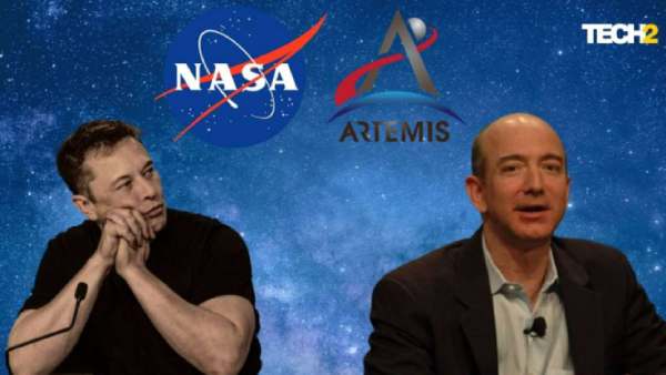 அமேசான், ஸ்பேஸ் எக்ஸ் 