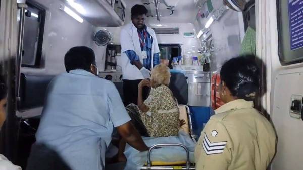 மூதாட்டி மீட்பு 