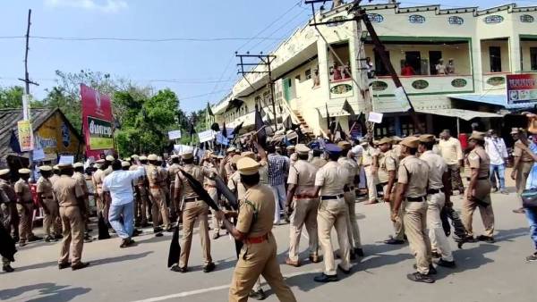  ஆளுனர் ரவி கான்வாய் 