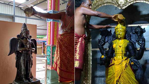 Agni nachatram: Special Tirumanjanam festival to Lord Sri Dhanvanthri Agni nachatram: Special Tirumanjanam festival to Lord Sri Dhanvanthri