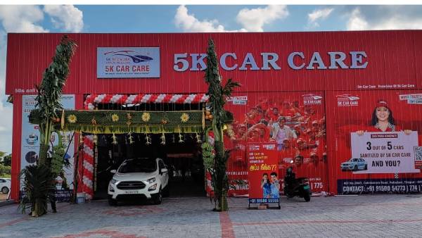 With more than 25 lakhs customers: Chennai 5K Car Care Franchise peaks in South India With more than 25 lakhs customers: Chennai 5K Car Care Franchise peaks in South India