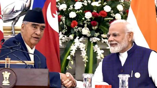 லும்பினியில் மோடி