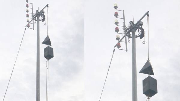  புயல் எச்சரிக்கை கூண்டு