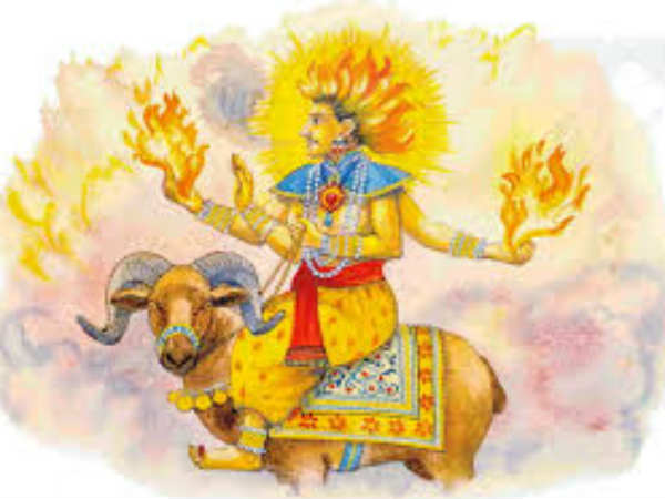 செவ்வாய் வீட்டில் சூரியன் 