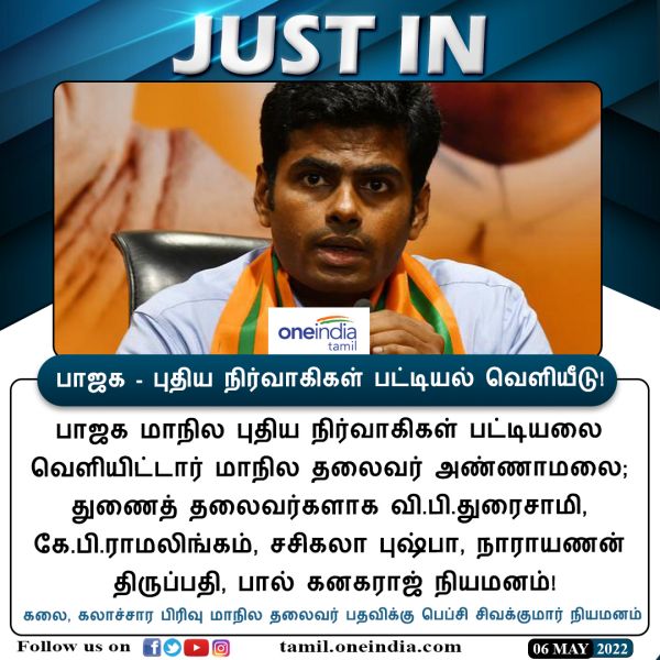 பாஜக மாற்றம் 