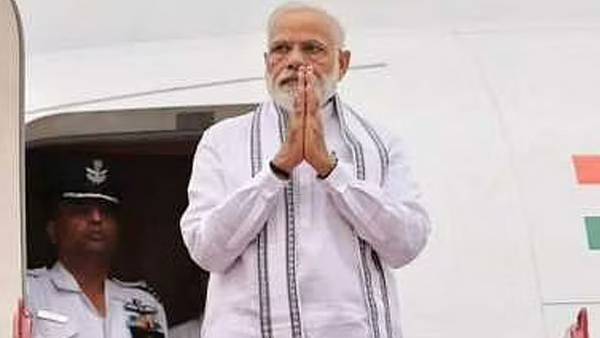 சென்னையில் பிரதமருக்கு வரவேற்பு 