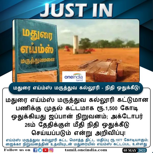 மருத்துவமனை கட்ட இடம் ஒதுக்கீடு 