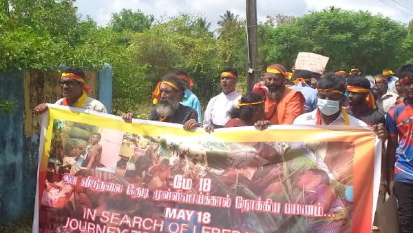 Eelam Tamils march across North-East to commemorate Mullivaikkal genocide Eelam Tamils march across North-East to commemorate Mullivaikkal genocide