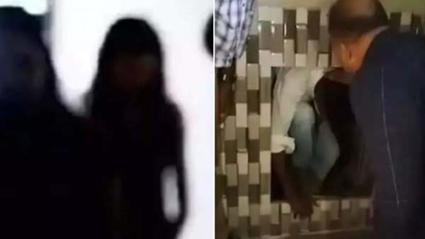 டைல்ஸில் சிறிய பாதாள அறை 