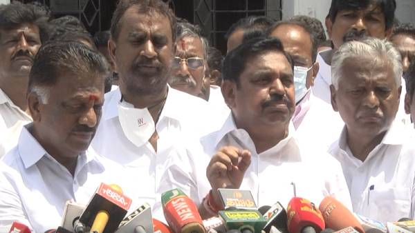 எடப்பாடி குற்றச்சாட்டு 