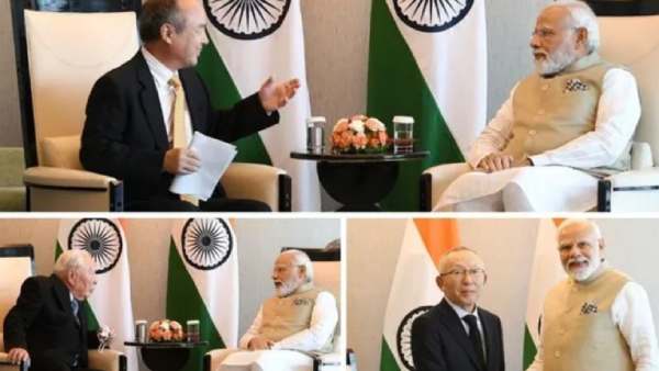 PM Modi meets top business leaders in Japan 