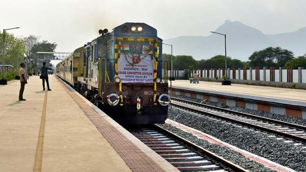 மதுரை - போடி அகல ரயில் பாதை 