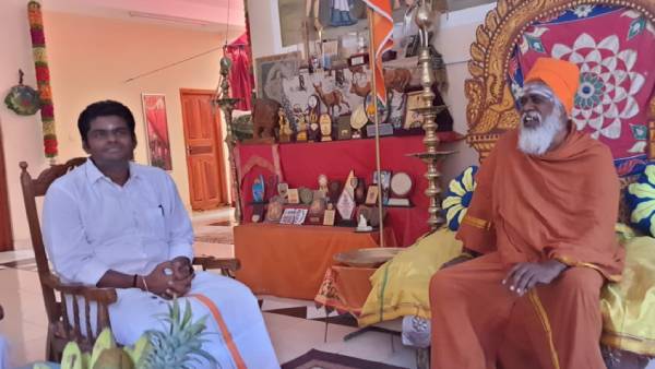 TN BJP Chief Annamalai meets TNA Leaders in Jaffna 