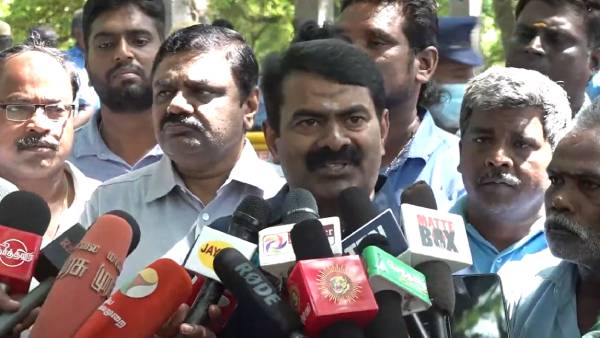 நாம் தமிழர் சீமான் 
