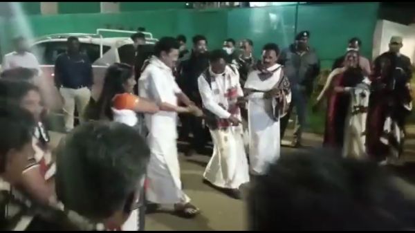 TN CM MK Stalin dances With Ooty Tribals 