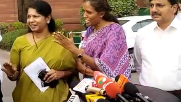  கனிமொழி பேட்டி