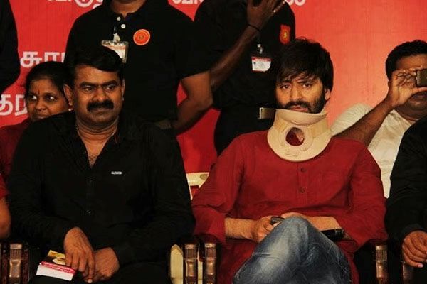 சீமானுடன் யாசின் மாலிக் 