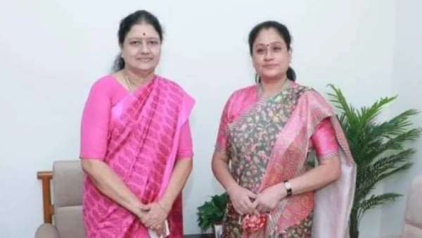 சசி விஜயசாந்தி மீட்டிங் 