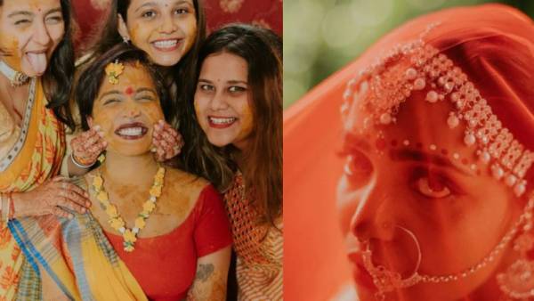 திருமணம் செய்து கொண்ட இளம்பெண் 