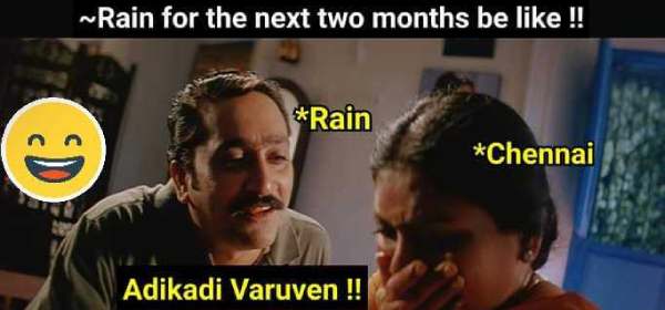  Funny memes collection on rain 22-06-2022