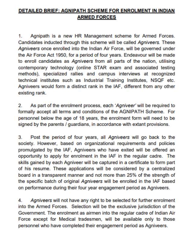 அக்னிபத் திட்டம் 