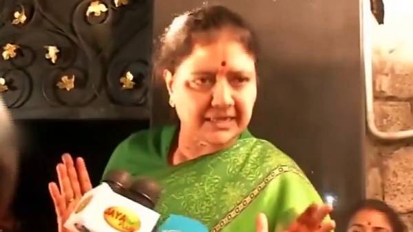 கொட்டு வைத்த சசிகலா