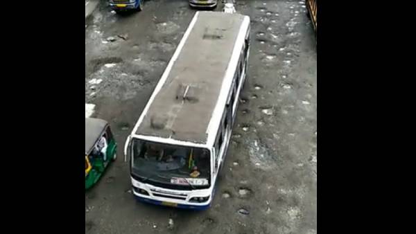 மீண்டும் பள்ளமான ரோடு 