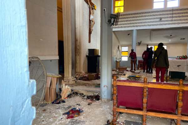 50 were died in Church attack by gun men in Nigeria 