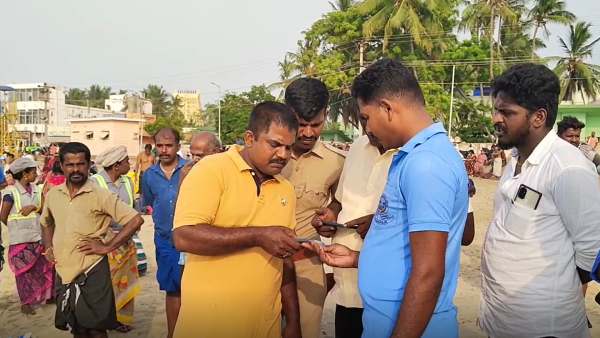 ராமேஸ்வரத்தில் அறை எடுத்து தங்கிய தம்பதி 