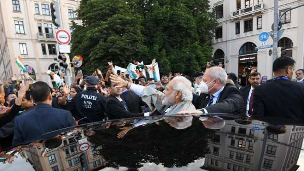  ஜெர்மனியில் மோடி