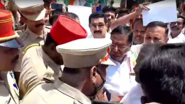 திடீரென தள்ளுமுள்ளு