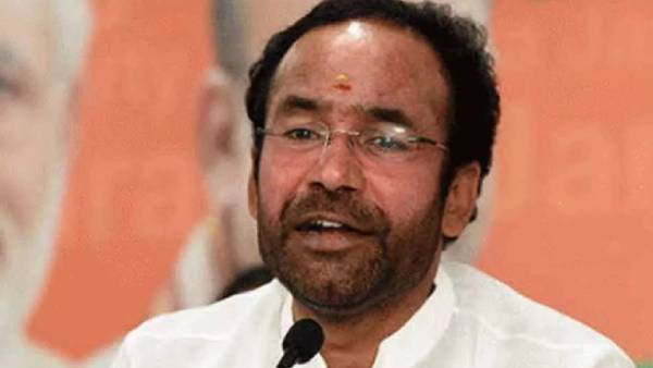 மத்திய அமைச்சர் கிஷண் ரெட்டி 