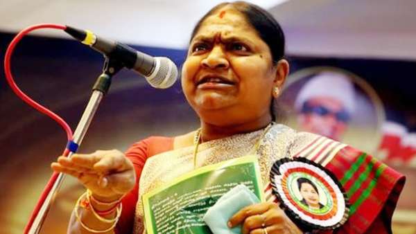 முன்னாள் அமைச்சர் வளர்மதி 