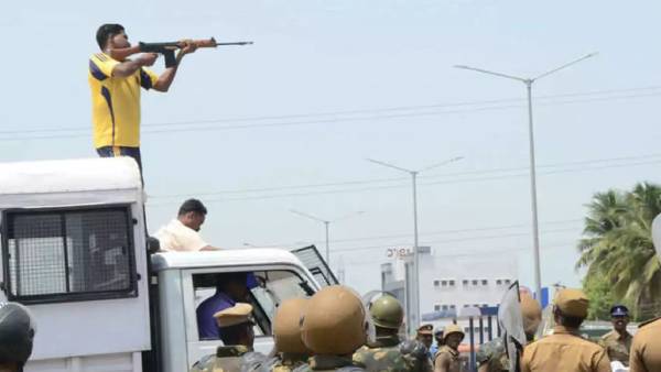 தூத்துக்குடி துப்பாக்கிச்சூடு 