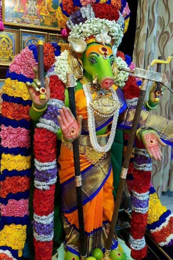 பயம் போக்கும் வராஹி தேவி 
