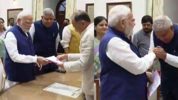 ஜக்தீப் தங்கார் வேட்புமனு 