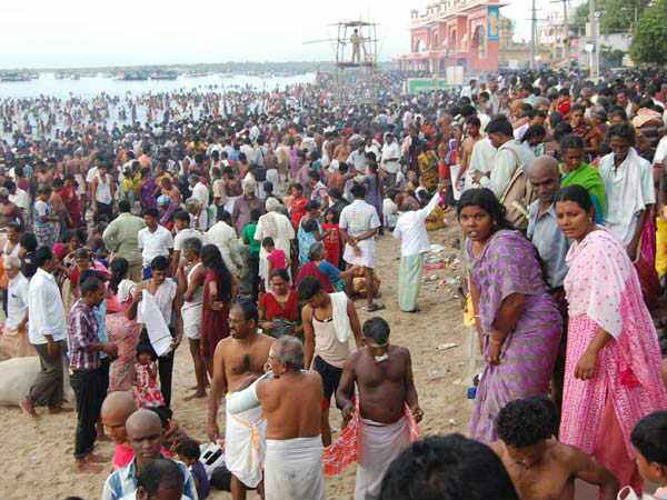 பவானி கூடுதுறையில் ஏற்பாடுகள் 