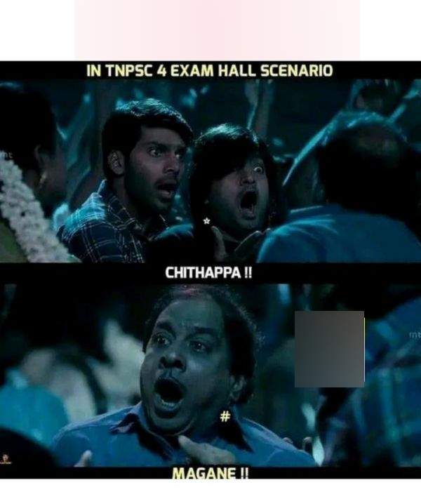 Funny memes collection on TNPSC Group4Exam 24072022
