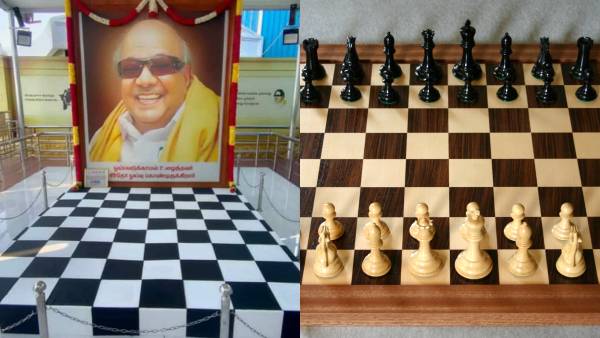 செஸ் போர்டு அலங்காரம் 