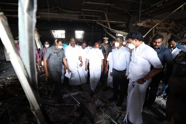 அமைச்சர்கள் ஆய்வு