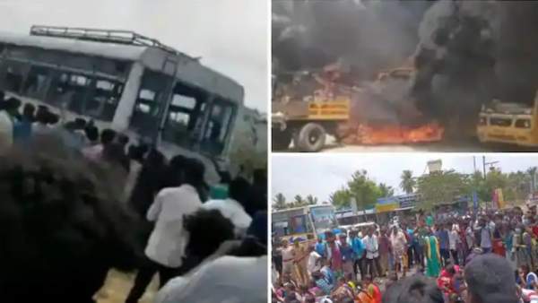 கள்ளக்குறிச்சி வன்முறை 