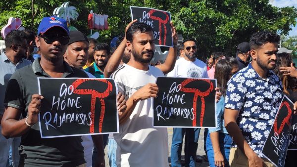 தப்பி ஓடிய கோத்தபாய 