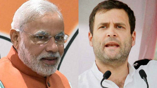 பிரதமர் மோடி-ராகுல்காந்தி வாழ்த்து 